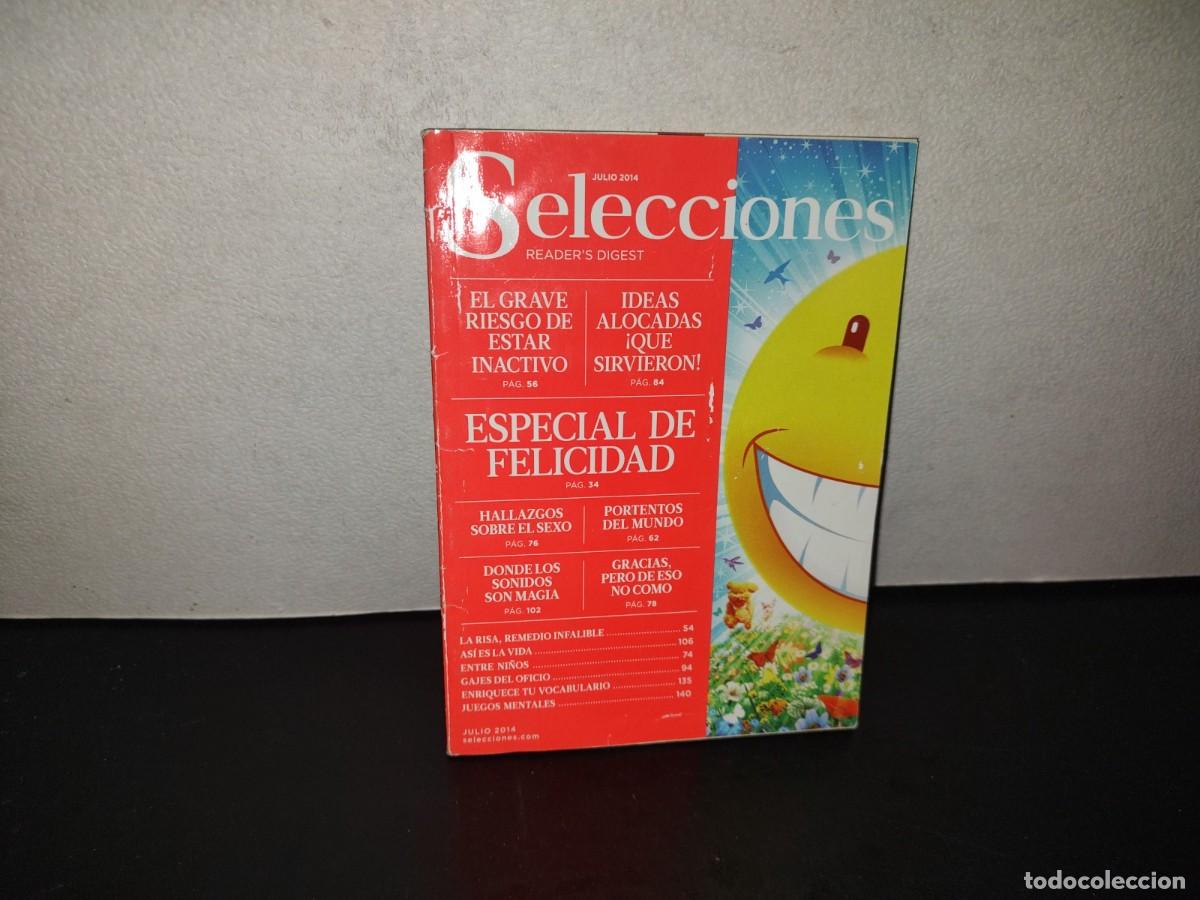 Collectionnisme de Revues et Journaux: 221- Selecciones Reader's Digest. El Grave Riesgo De Estar Inactivo - Julio 2014