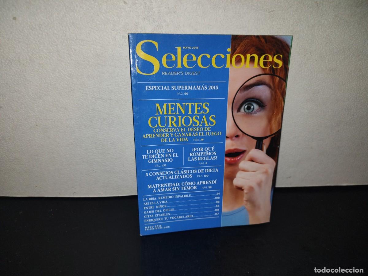 Collectionnisme de Revues et Journaux: 221- Selecciones Reader's Digest. Lo Que No Te Dicen En El Gimnasio - Mayo 2015