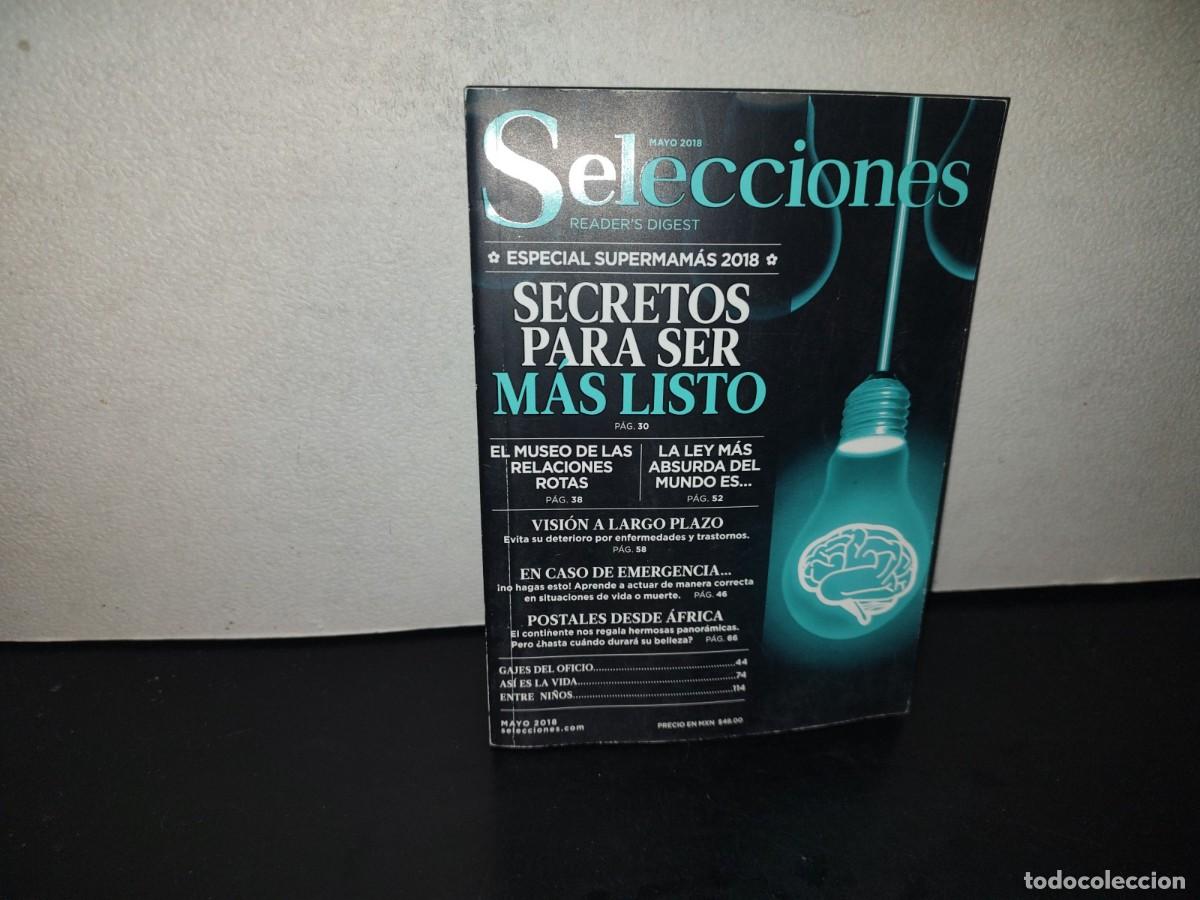 Coleccionismo de revistas y peri&oacute;dicos: 221- Selecciones Reader's Digest. Secretos Para Ser M&aacute;s Listo - Mayo 2018