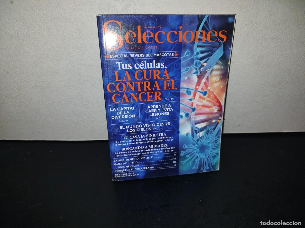Coleccionismo de revistas y peri&oacute;dicos: 221- Selecciones Reader's Digest. Tus C&eacute;lulas, La Cura Contra El C&aacute;ncer - Octubre 2018