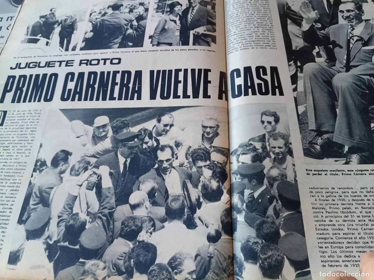 Sammeln von Zeitschriften und Zeitungen: BOXEO: PRIMO CARNERA CAMPE&Oacute;N MUNDIAL DE PESOS PESADOS, JUGUETE ROTO.. ART&Iacute;CULO DE TRIUNFO, 1967
