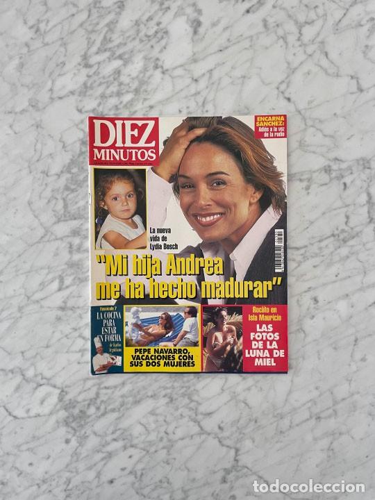 Collectionnisme de Revues et Journaux: DIEZ MINUTOS - 1996 - LYDIA BOSCH, ANA OBREGON, CICCIOLINA, RAQUEL RODRIGUEZ, VICTORIA VERA