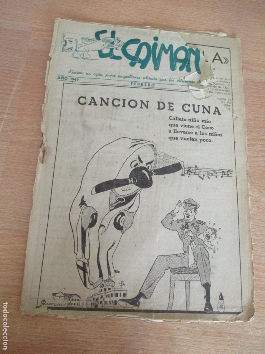 Coleccionismo de revistas y peri&oacute;dicos: REVISTA, EL CAIM&Aacute;N A&Ntilde;O 1949- FEBRERO- 16 P&Aacute;G, INCLUIDAS LAS TAPAS