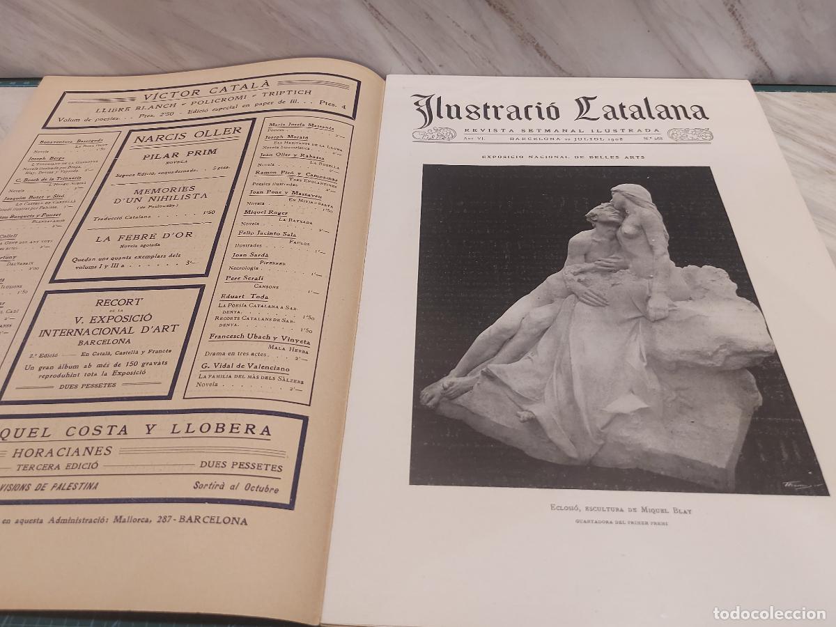 Sammeln von Zeitschriften und Zeitungen: A&Ntilde;O 1908 !! | ILUSTRACI&Oacute; CATALANA N.&ordm; 268 | EXCAVACIONES EMP&Uacute;RIES | MIQUEL BLAY | ARQUEOLOG&Iacute;A