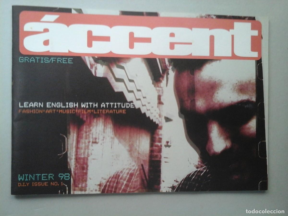 Collezionismo di Riviste e Giornali: &Aacute;CCENT. INVIERNO 98. N&ordm; 1. CULTURA URBANA. MODA. M&Uacute;SICA. TENDENCIAS. HIP HOP. RARO