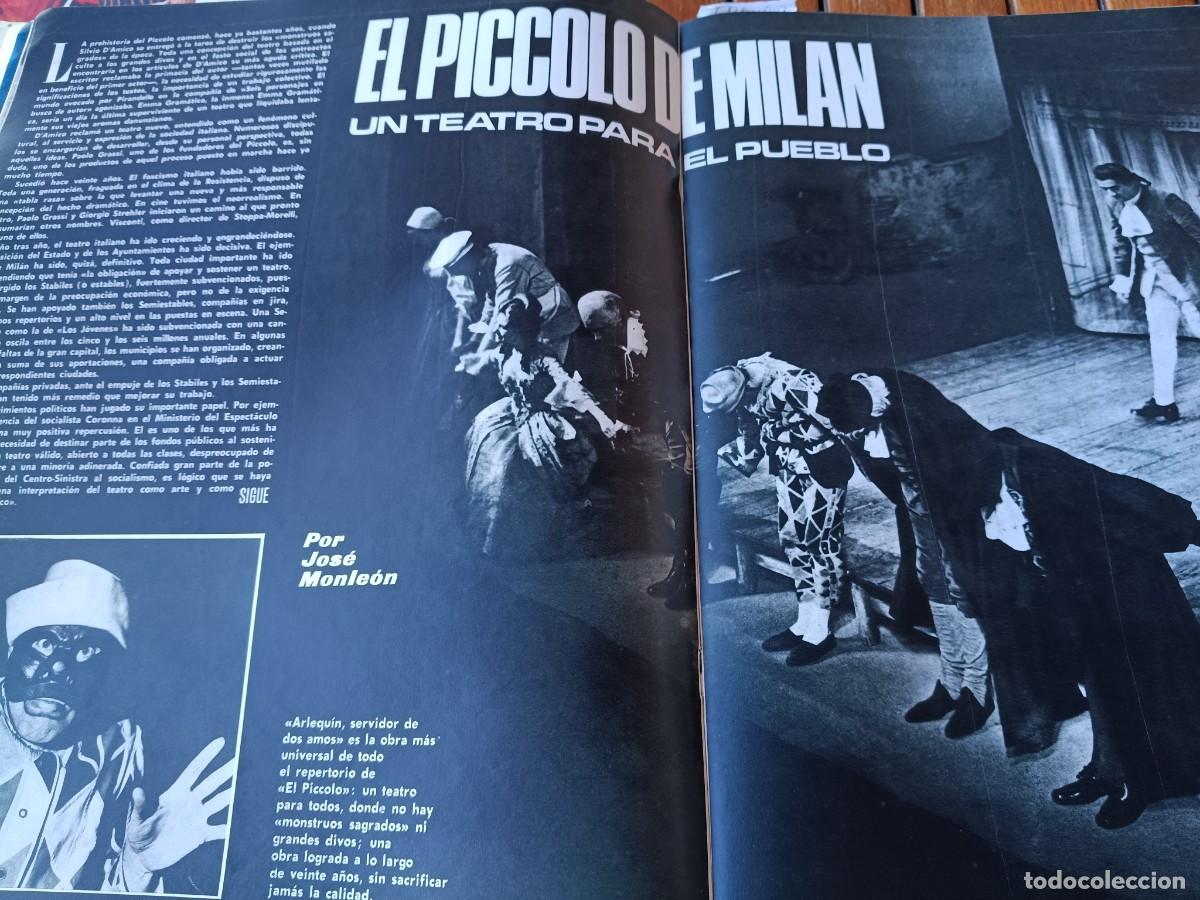 Collection Magazines and Newspapers: EL PICCOLO DE MIL&Aacute;N, UN TEATRO PARA EL PUEBLO.3 PAGINAS DE TRIUNFO 1967