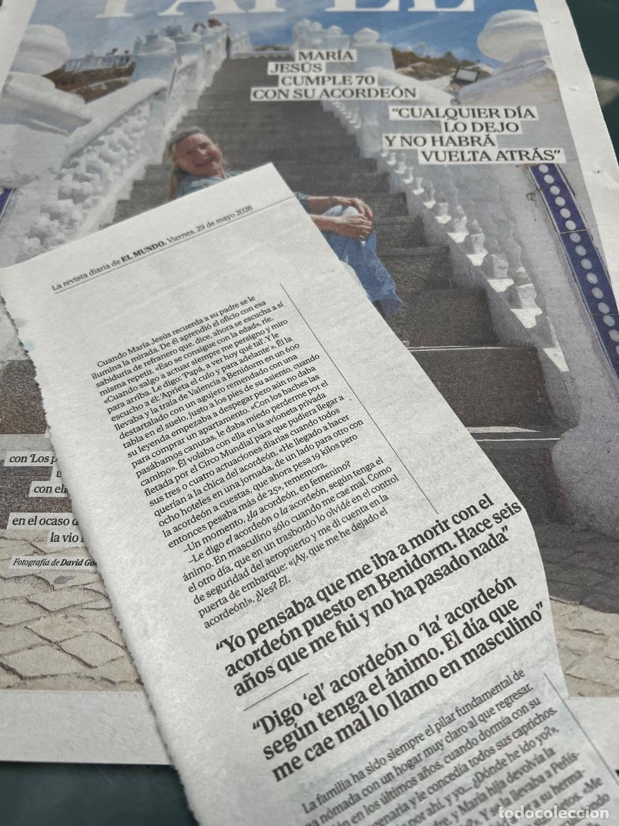 Coleccionismo de revistas y peri&oacute;dicos: MAR&Iacute;A JES&Uacute;S Y SU ACORDE&Oacute;N LOS PAJARITOS