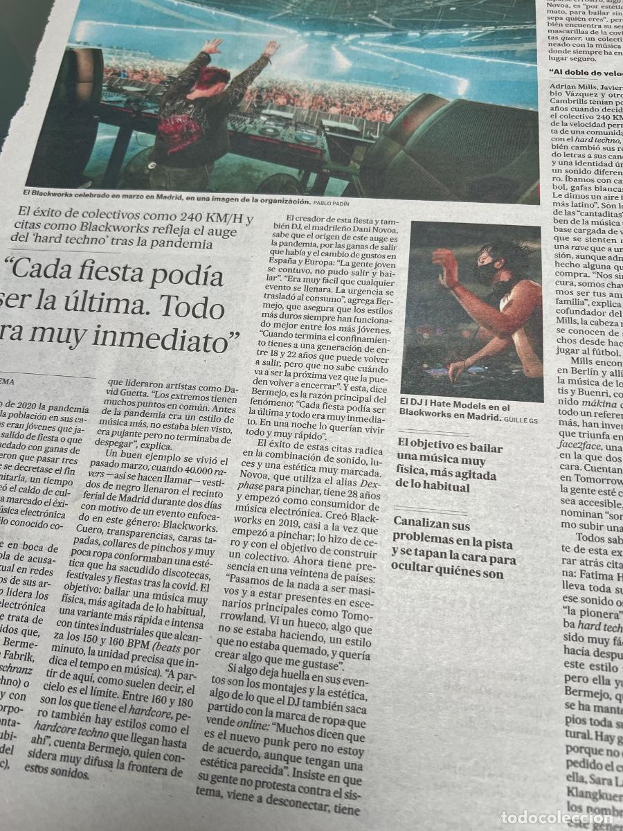 Coleccionismo de revistas y peri&oacute;dicos: COLECTIVOS 240 KM/H BLACKWORKS HARD TECHNO DJ I HATE MODELS