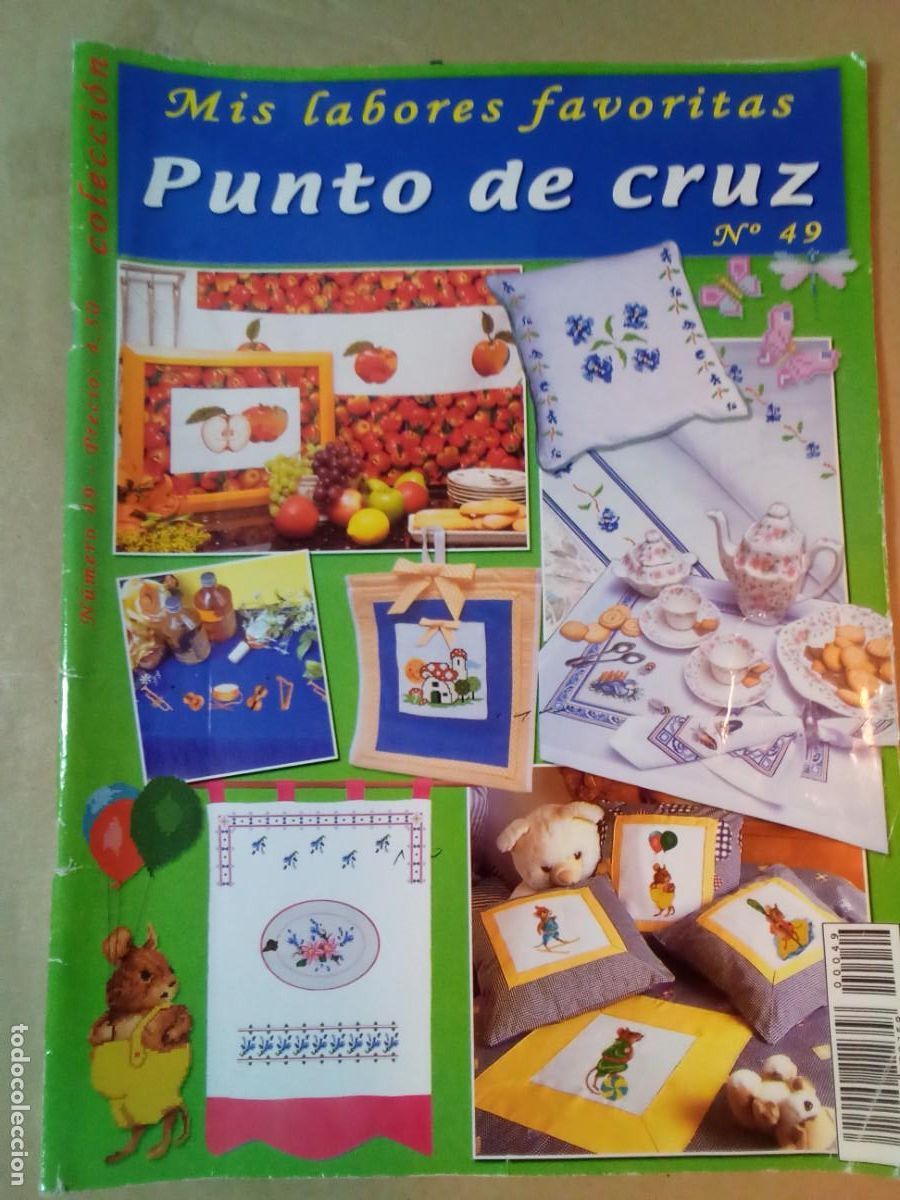 Collezionismo di Riviste e Giornali: REVISTA MIS LABORES FAVORITAS PUNTO DE CRUZ NUM. 49