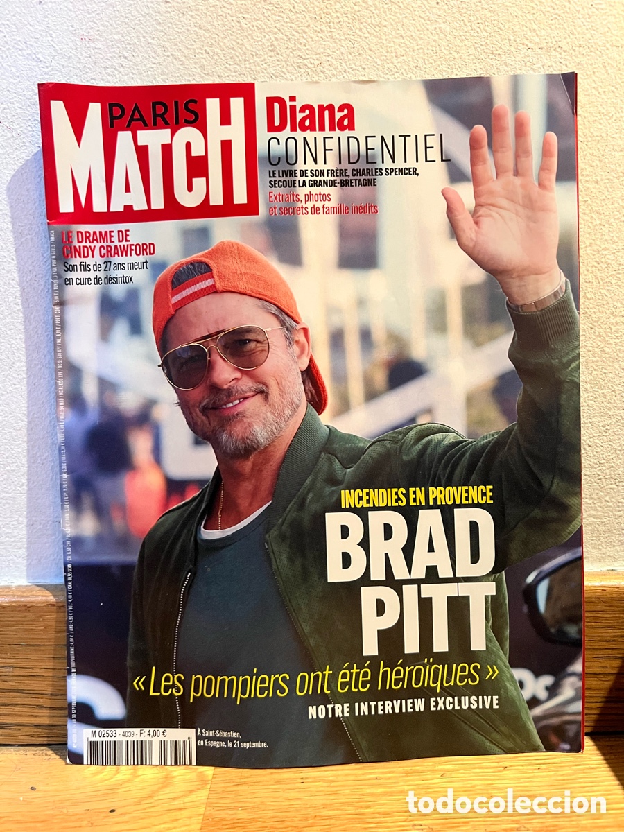 Collectionnisme de Revues et Journaux: Paris match n&uacute;mero 4039