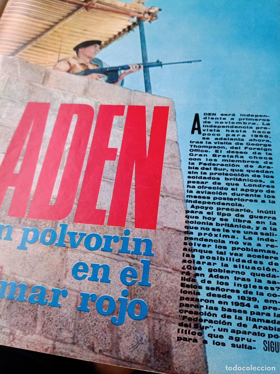 Coleccionismo de revistas y peri&oacute;dicos: ADEN, YEMEN DEL SUR, HACIA LA INDEPENDENCIA CON APOYO DE EGIPTO. 7 P&Aacute;GINAS DE TRIUNFO 1967