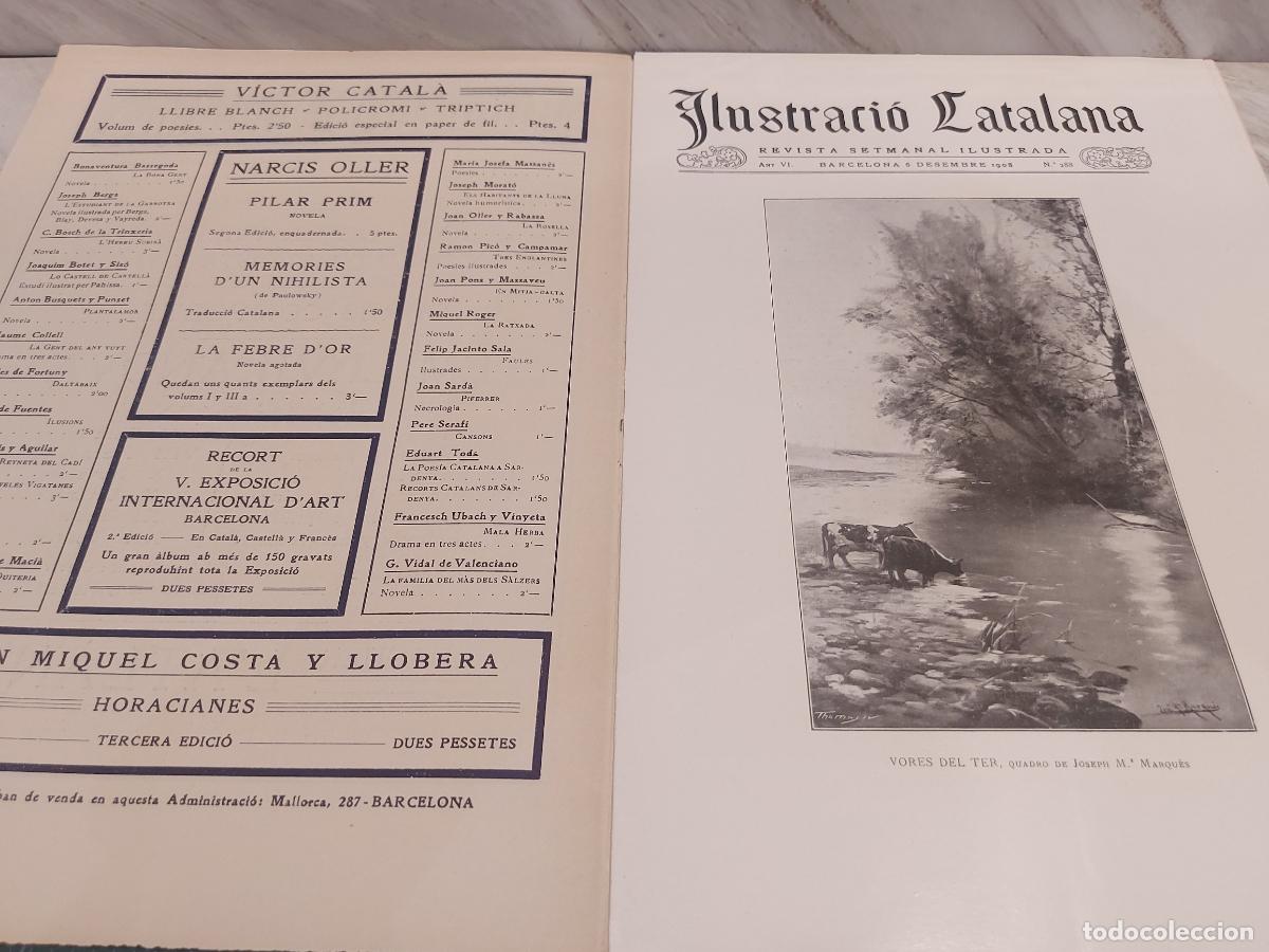 Collection Magazines and Newspapers: ILUSTRACI&Oacute; CATALANA | N.&ordm; 288 | 6 DESEMBRE 1908 | PIRINEU | AUTOM&Ograve;BILS | BARCELONA