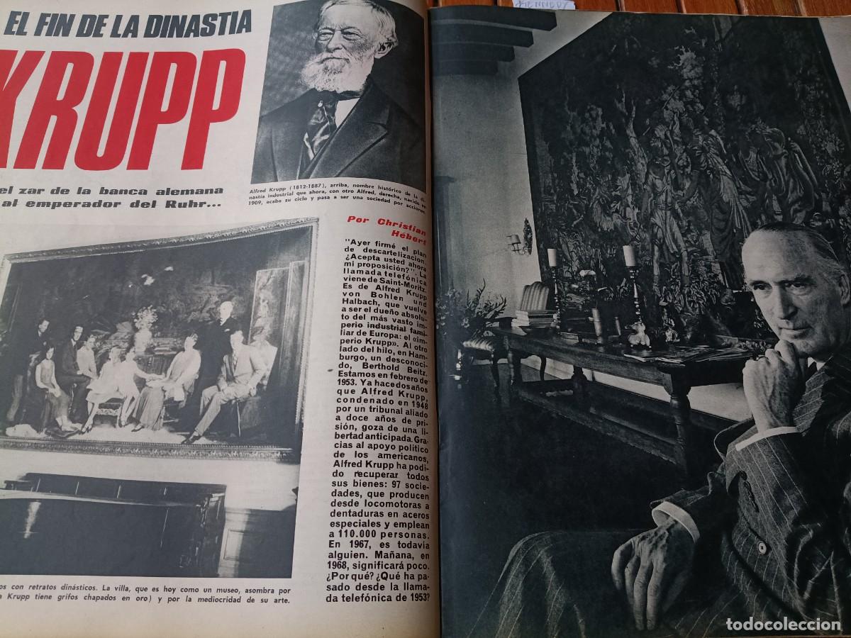 Collection Magazines and Newspapers: FIN DE LA DINAST&Iacute;A DE LOS KRUPP. 6 P&Aacute;GINAS DE TRIUNFO 1967