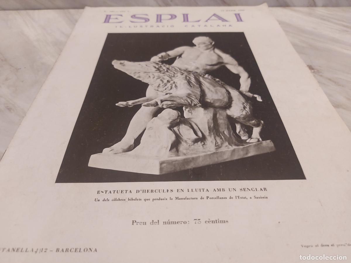 Collezionismo di Riviste e Giornali: 1935 !! | REVISTA ESPLAI | N.&ordm; 189 | SANTES CREUS | PALACIO REAL MADRID | H&Eacute;RCULES