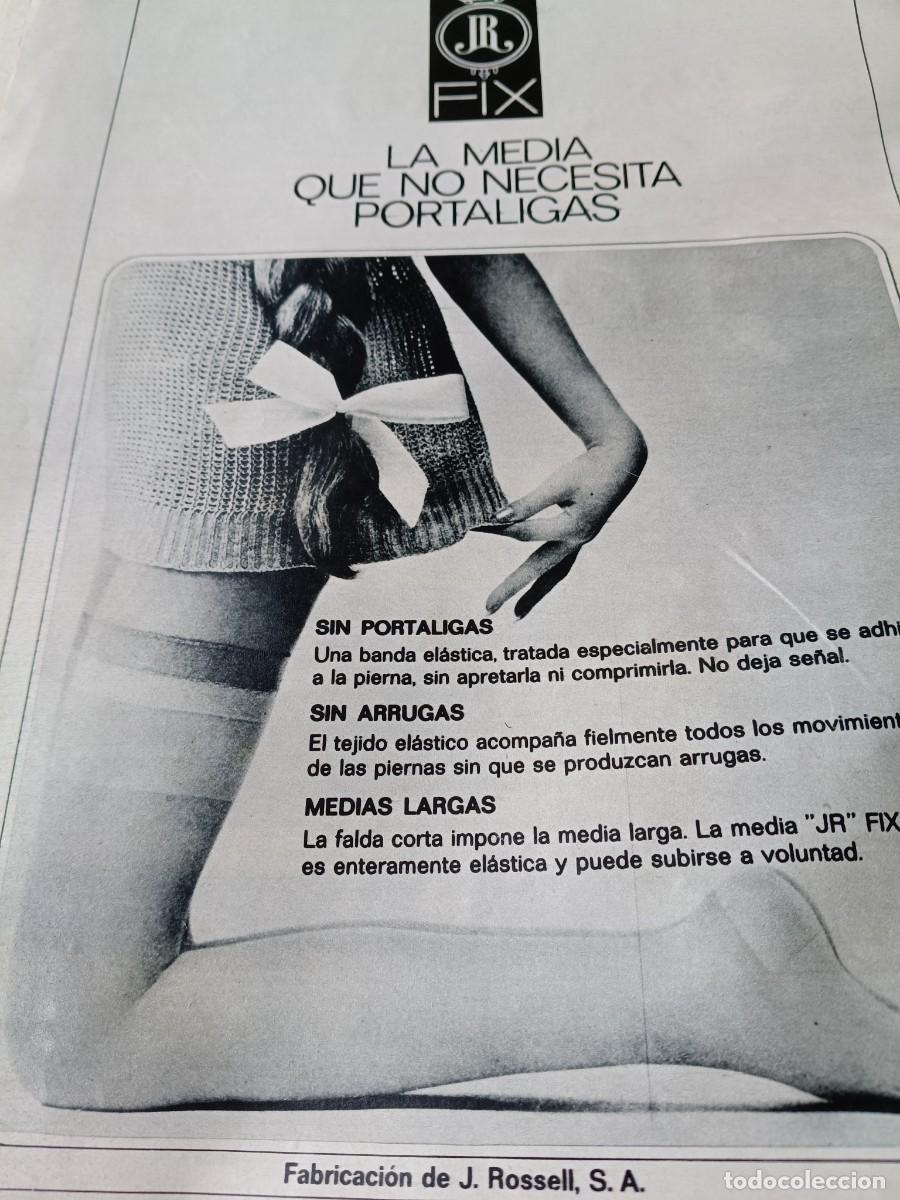 Collectionnisme de Revues et Journaux: PUBLICIDAD VINTAGE. ANUNCIO DE MEDIAS SIN PORTALIGAS. 26X34 CM. 1967
