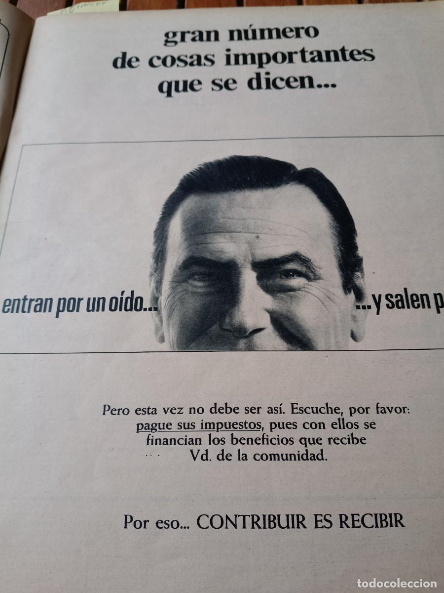 Collectionnisme de Revues et Journaux: PROPAGANDA DEL MINISTERIO DE HACIENDA PARA PAGAR IMPUESTOS. 26X34 CM. 1967