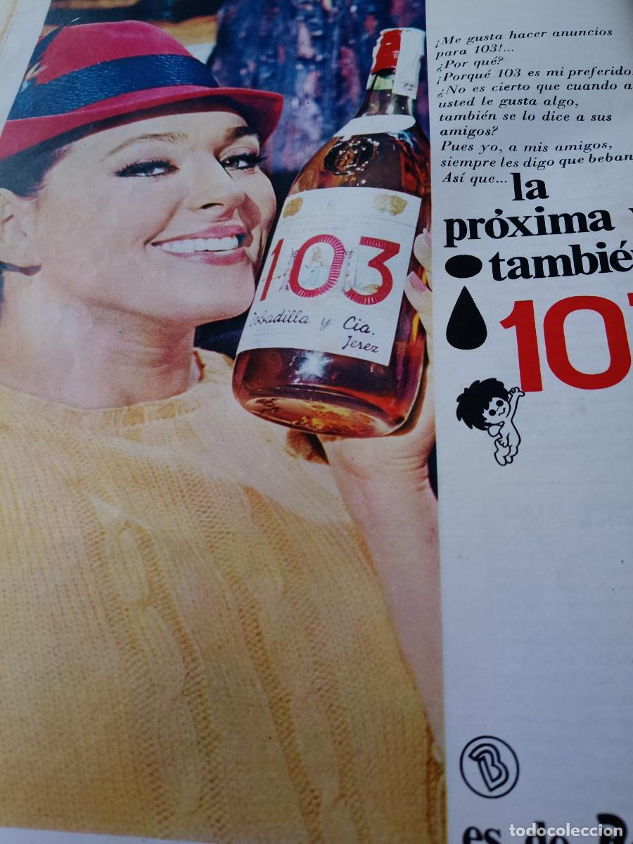 Collectionnisme de Revues et Journaux: PUBLICIDAD VINTAGE. ANUNCIO DE BRANDY 103. 26X34 CM. 1967