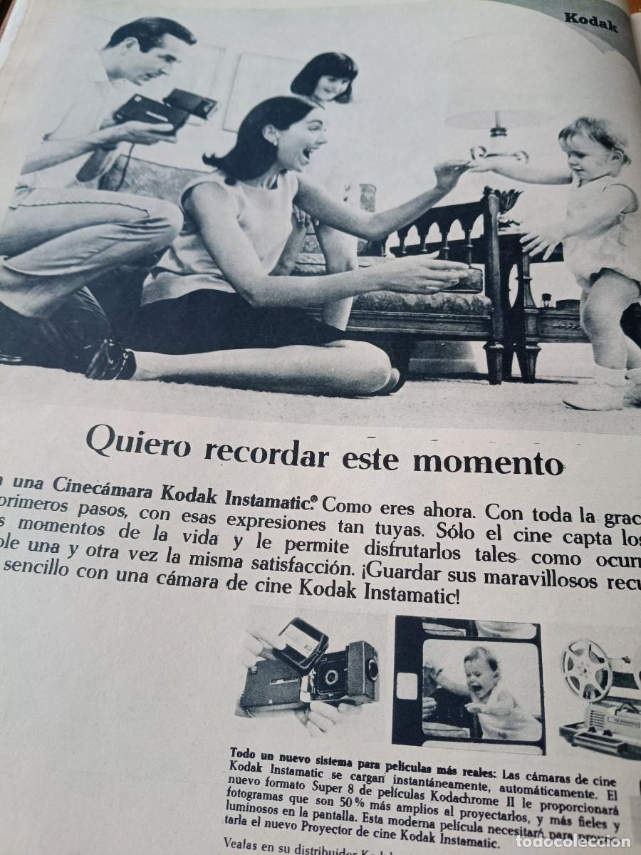 Collectionnisme de Revues et Journaux: PUBLICIDAD VINTAGE. ANUNCIO DE C&Aacute;MARA DE CINE KODAK INSTAMATIC. 26X34 CM. 1967