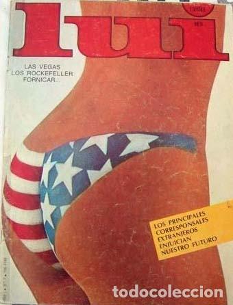 Coleccionismo de revistas y peri&oacute;dicos: Revista LUI N&ordm; 7 / MOTOS Y BICICLETAS, ROCKEFELLER, LAS VEGAS, DESNUDOS, DESTAPE