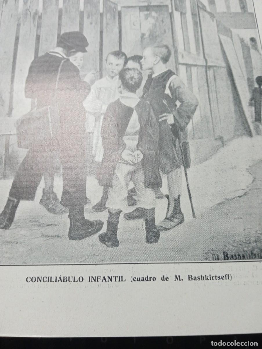 Coleccionismo de revistas y peri&oacute;dicos: REVISTA A&Ntilde;O 1909 ALCALA DE GUADAIRA PINTOR BASHKIRTSEFF ALDREDO CHAUCHARD