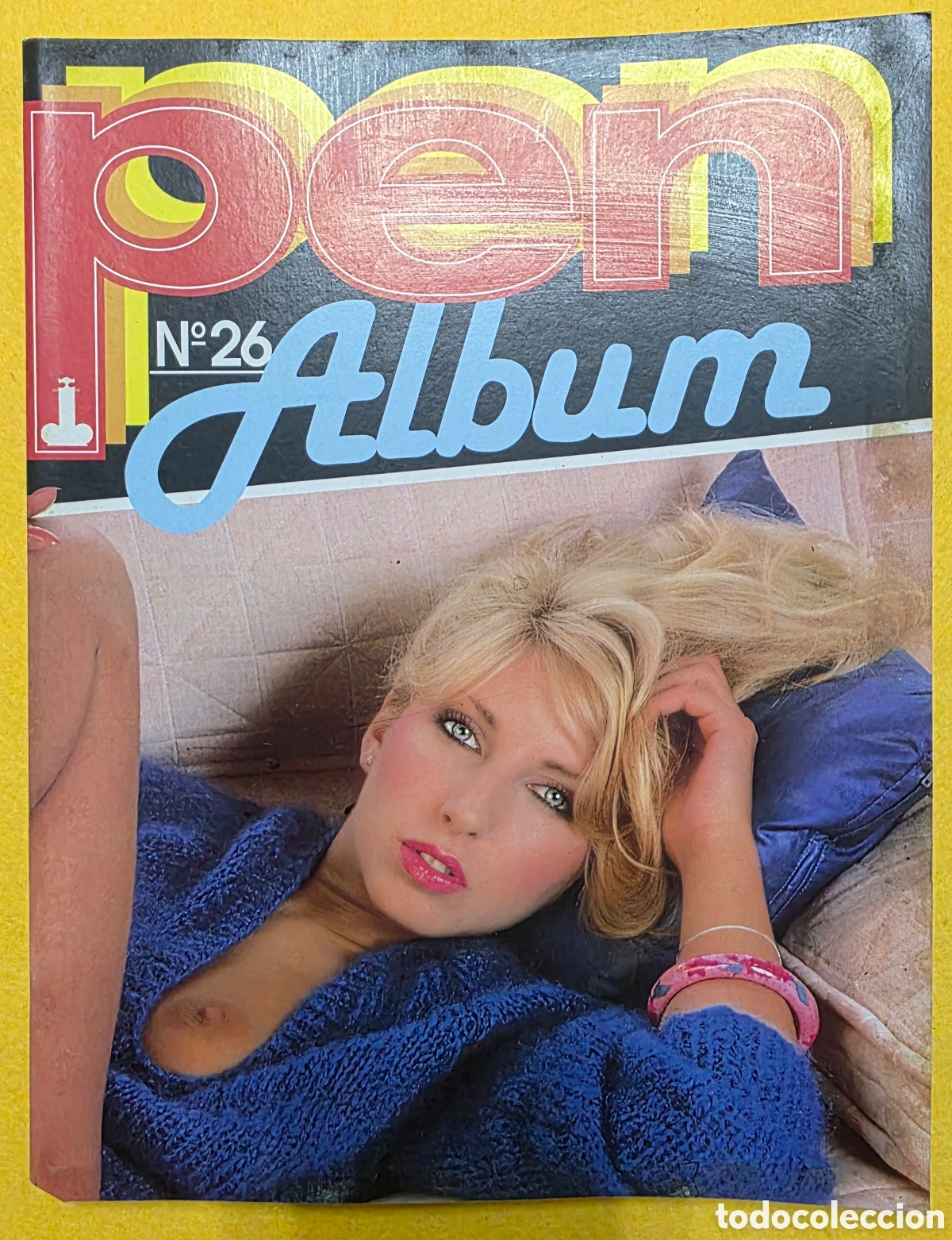 Coleccionismo de revistas y peri&oacute;dicos: Album pen-revista er&oacute;tica solo para adultos.