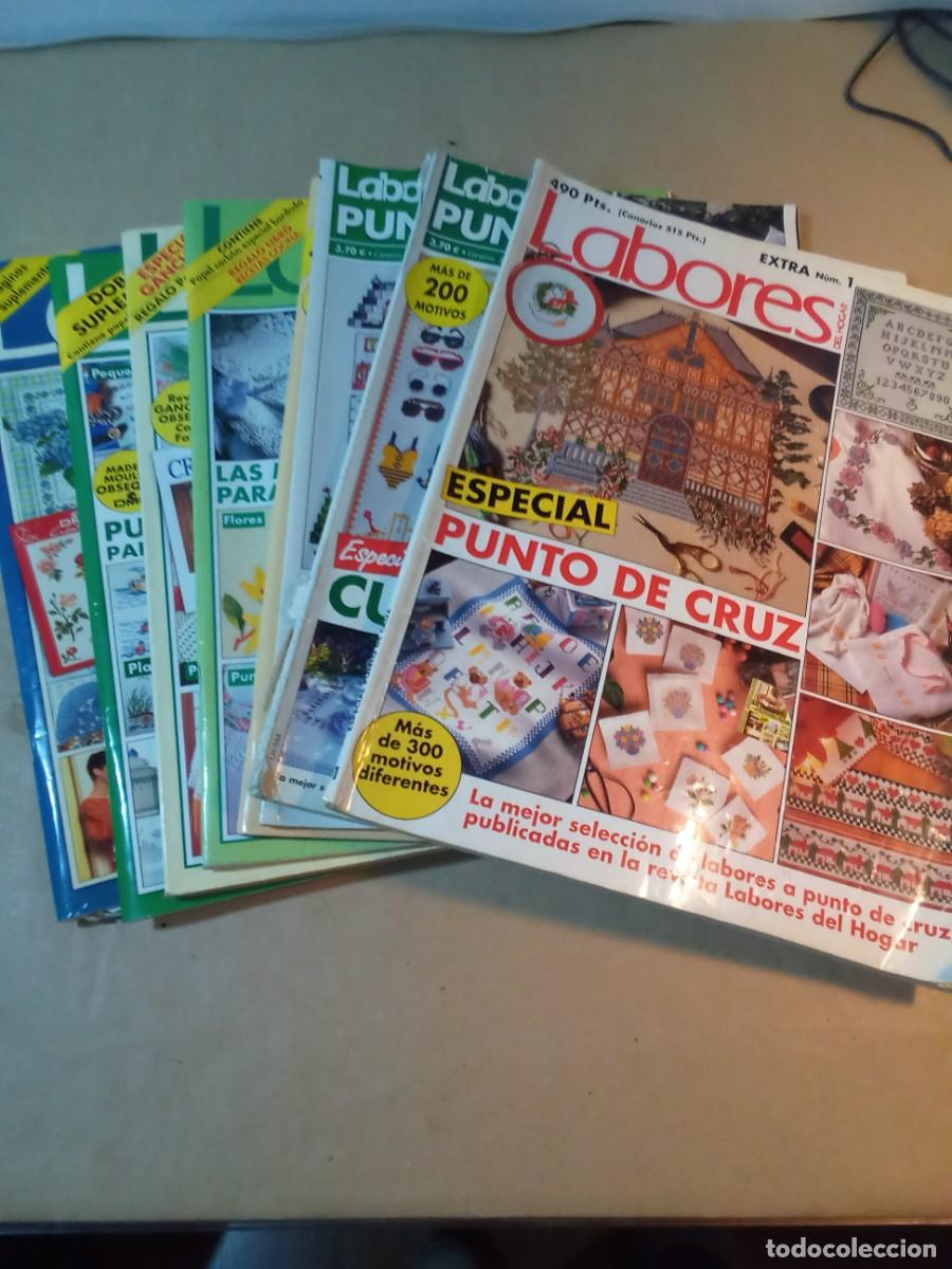 Coleccionismo de revistas y peri&oacute;dicos: LOTE DE OCHO REVISTAS DE LABORES DEL HOGAR