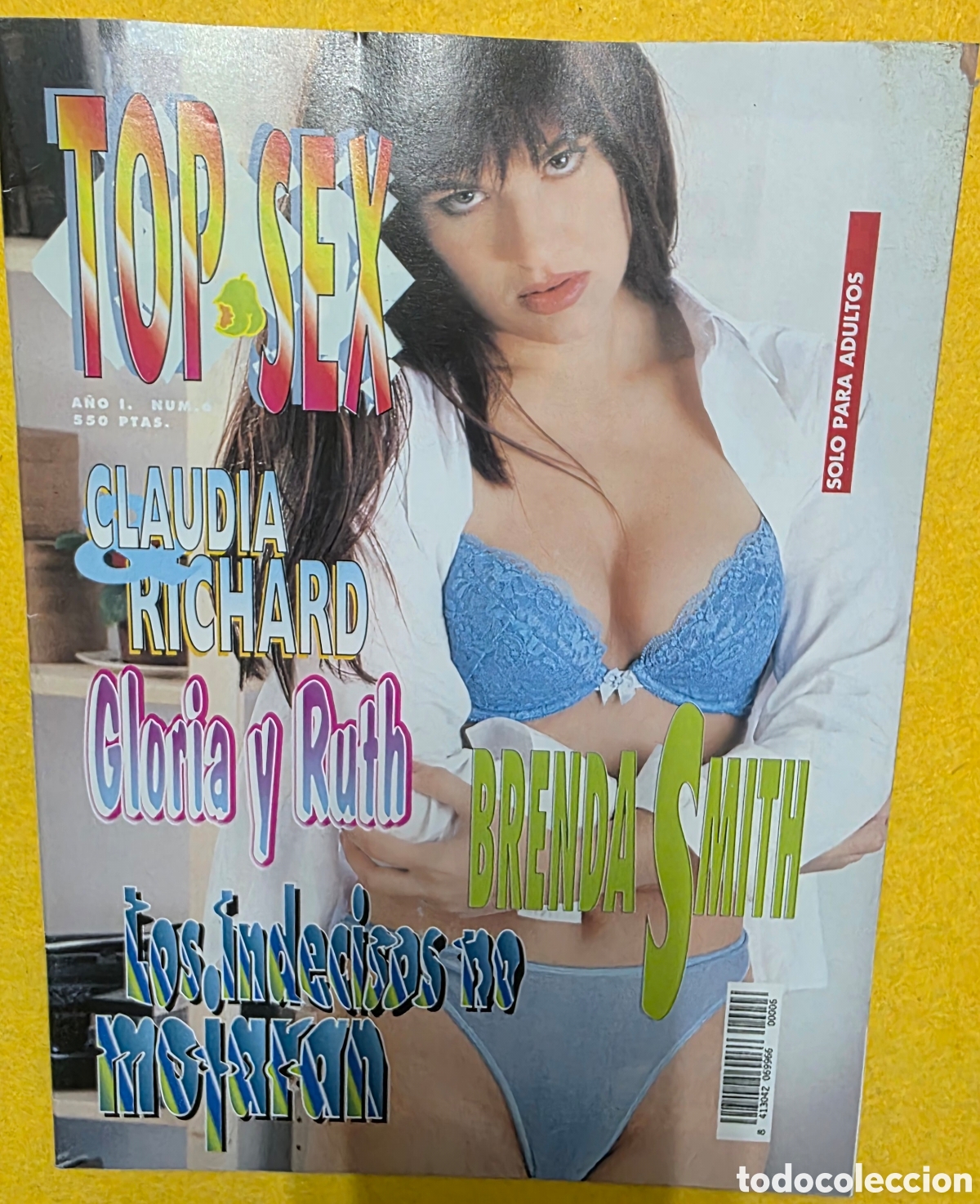Coleccionismo de revistas y peri&oacute;dicos: Top sex lib -revista er&oacute;tica solo para adultos