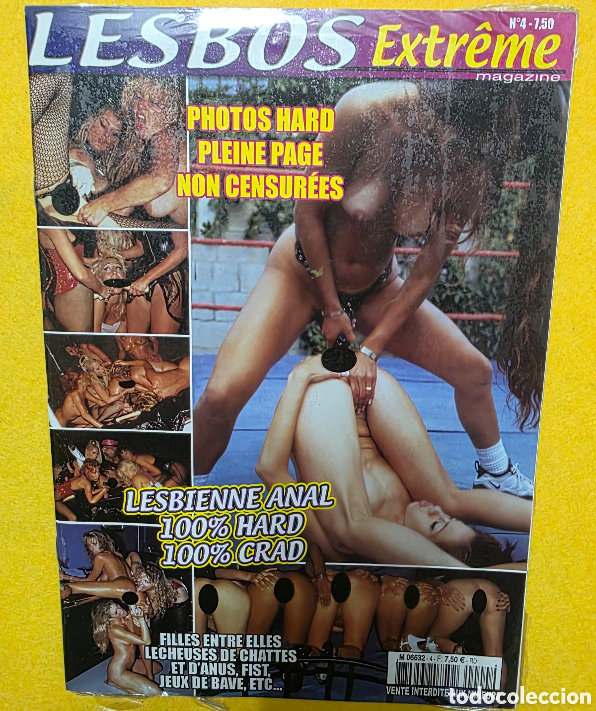 Coleccionismo de revistas y peri&oacute;dicos: Lesbos extr&ecirc;me- revista er&oacute;tica solo para adultos.