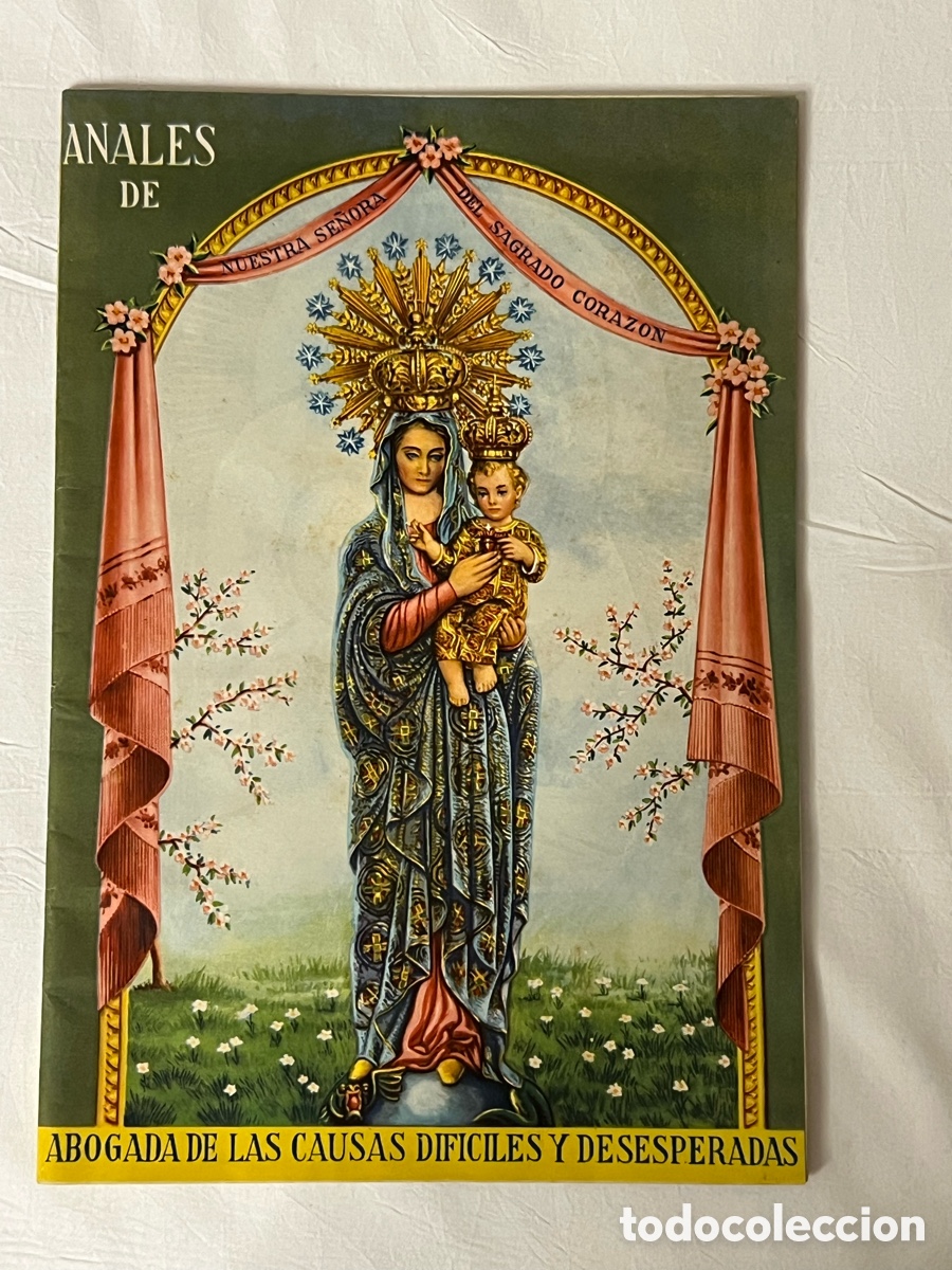 Coleccionismo de revistas y peri&oacute;dicos: ANALES DE NUESTRA SE&Ntilde;ORA DEL SAGRADO CORAZON (a.1959) Barcelona