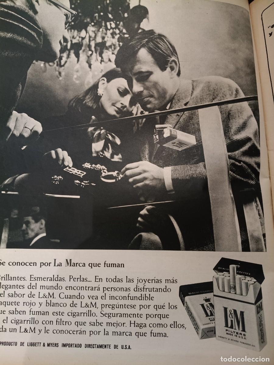 Coleccionismo de revistas y peri&oacute;dicos: PUBLICIDAD DE TABACO VINTAGE. ANUNCIO DE CIGARRILLOS L&M. 26X34 CM. 1967