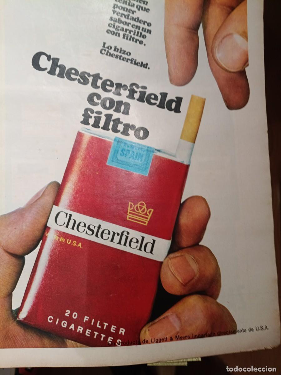 Coleccionismo de revistas y peri&oacute;dicos: PUBLICIDAD VINTAGE. ANUNCIO DE CIGARRILLOS CHESTERFIELD. 26X34 CM. 1967