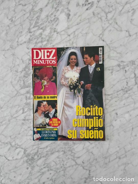 Coleccionismo de revistas y peri&oacute;dicos: DIEZ MINUTOS - 1996 ROCIO CARRASCO, ANA OBREGON, ISABEL PANTOJA, MARIA REYES, MABEL LOZANO, RAPHAEL