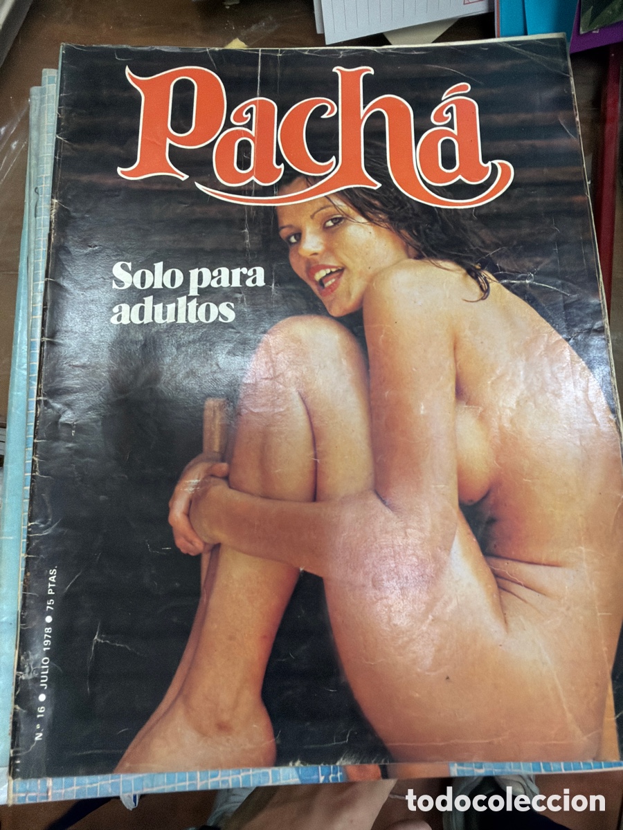 Coleccionismo de revistas y peri&oacute;dicos: Lote de 6 revistas er&oacute;ticas porno.PACHA.a&ntilde;o 1978.edici&oacute;n espa&ntilde;ola