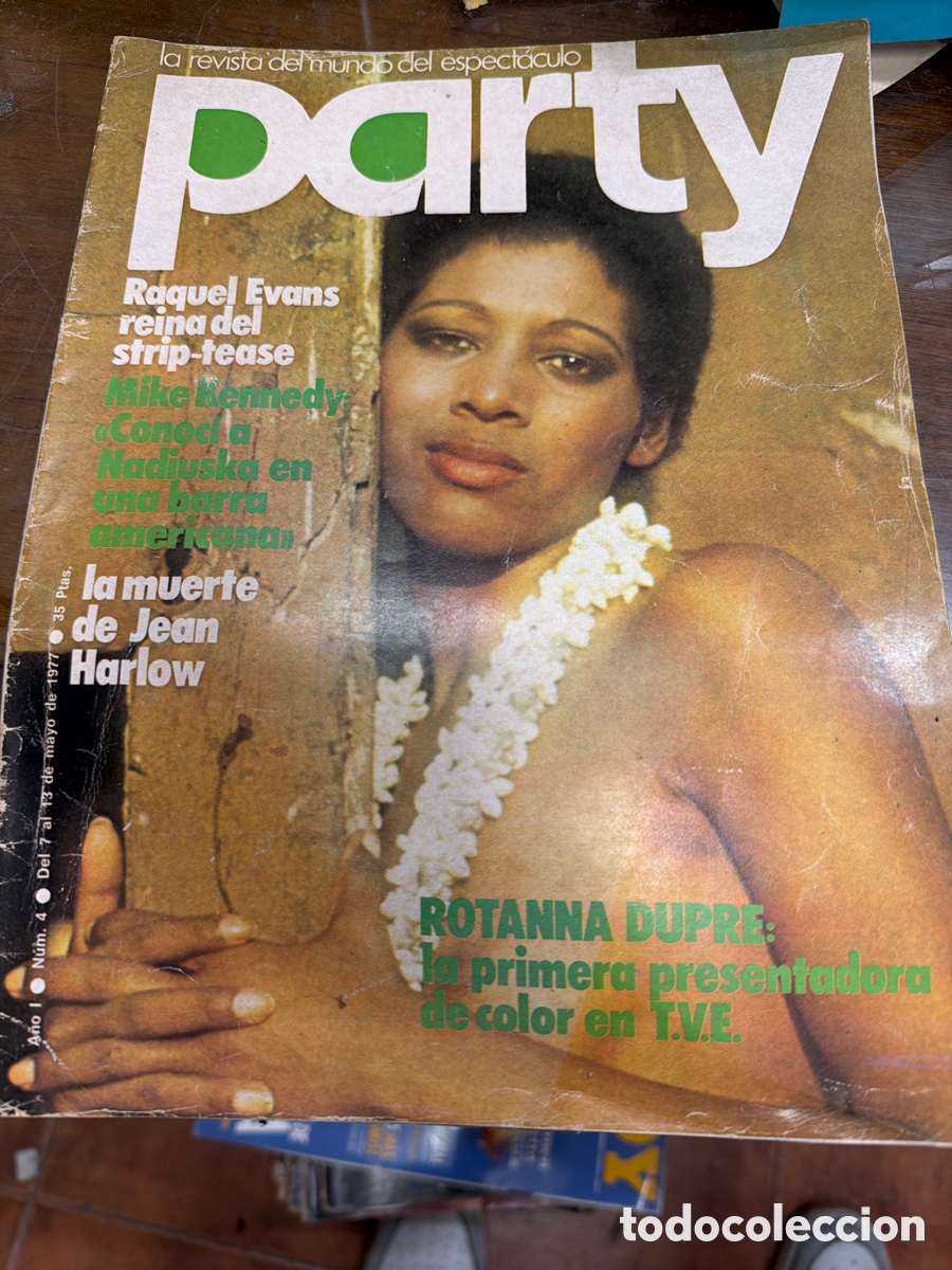 Coleccionismo de revistas y peri&oacute;dicos: Revista er&oacute;tica .PARTY.edici&oacute;n espa&ntilde;ola.a&ntilde;o 1 n 4 a&ntilde;o 1977