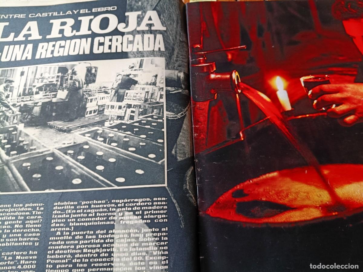 Coleccionismo de revistas y peri&oacute;dicos: LA RIOJA, UNA REGI&Oacute;N CERCADA. 7 P&Aacute;GINAS DE REVISTA TRIUNFO 1967