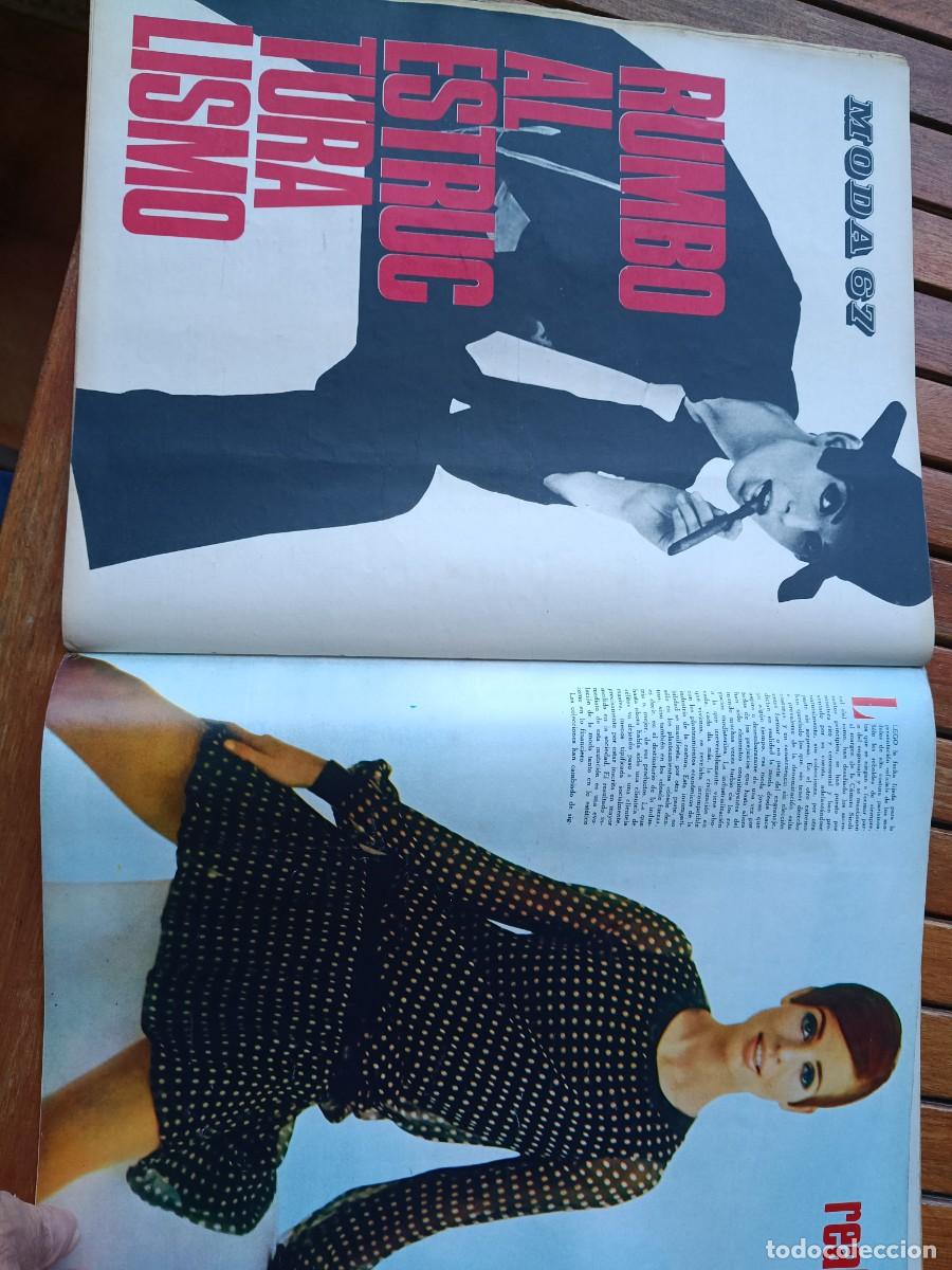 Coleccionismo de revistas y peri&oacute;dicos: MODA DE 1967, ARMAND, FERAUD, LAPIDUS, REAL. 6 P&Aacute;GINAS DE TRIUNFO 1967
