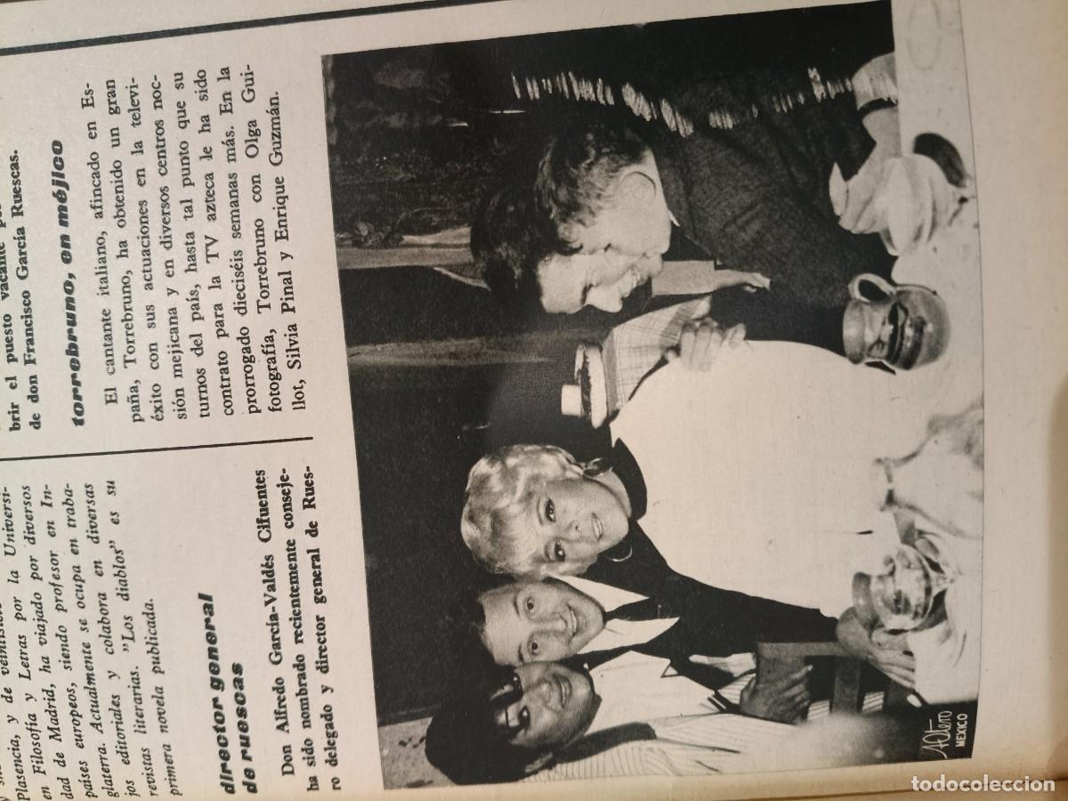 Coleccionismo de revistas y peri&oacute;dicos: TORREBRUNO EN M&Eacute;XICO. PEQUE&Ntilde;O ART&Iacute;CULO DE TRIUNFO 1967