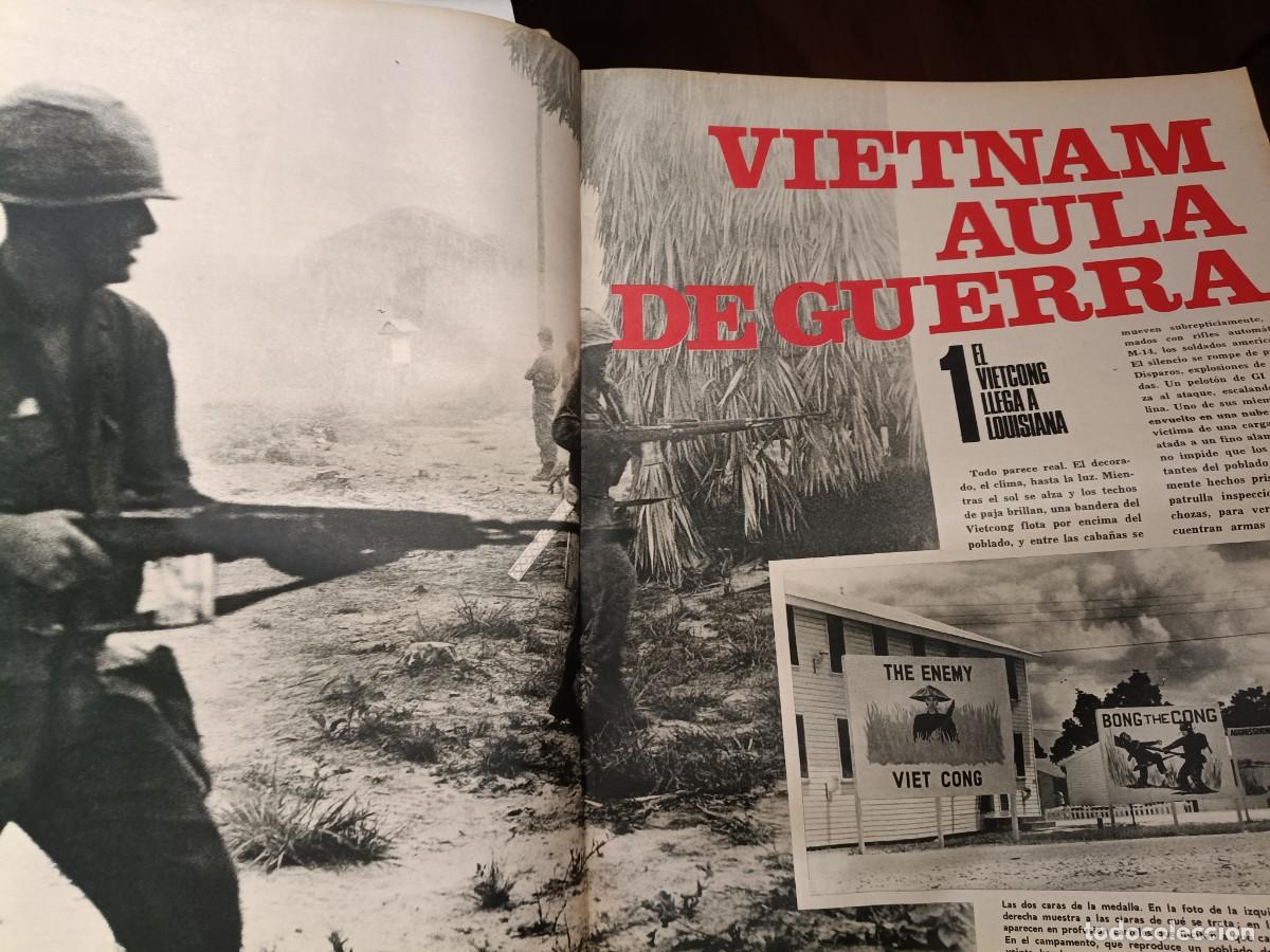 Coleccionismo de revistas y peri&oacute;dicos: ESCUELA CONTRA LA GUERRILLA DEL EJERCITO NORTEAMERICANO. 6 P&Aacute;GINAS DE TRIUNFO 1967