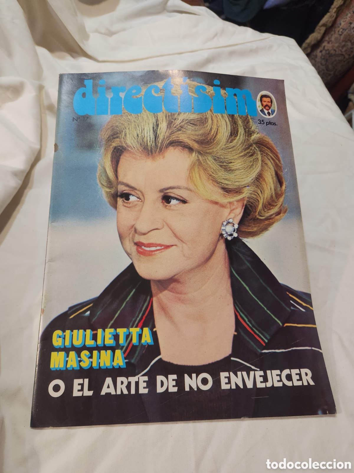 Coleccionismo de revistas y peri&oacute;dicos: REVISTA DIRECTISIMO N&deg; 17. GIULIETTA MASINA. POSTERS DE CIONIN VILLAGRA Y SILVER CONVENTION. 1975