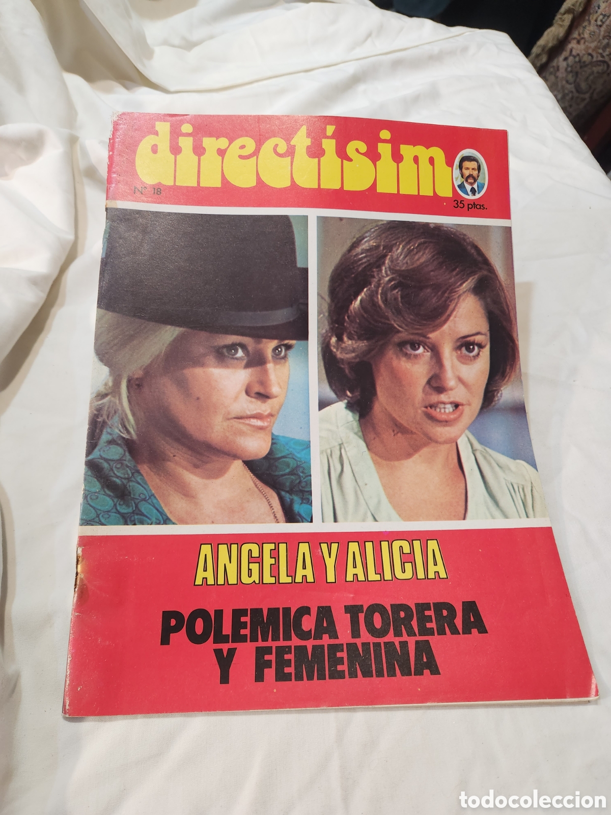 Coleccionismo de revistas y peri&oacute;dicos: REVISTA DIRECTISIMO N &deg; 18. ANGELA Y ALICIA. POSTER TONY LEBLANC Y ADAMO