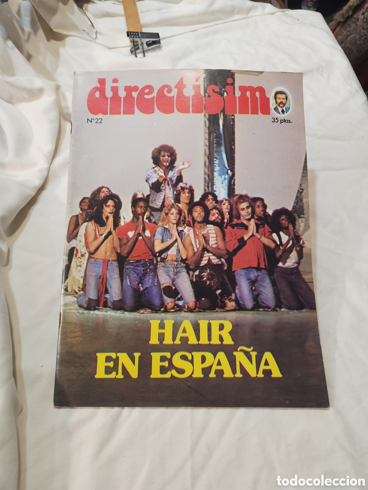 Collection Magazines and Newspapers: REVISTA DIRECTISIMO N&deg; 22. HAIR EN ESPA&Ntilde;A. RTVE 1975.