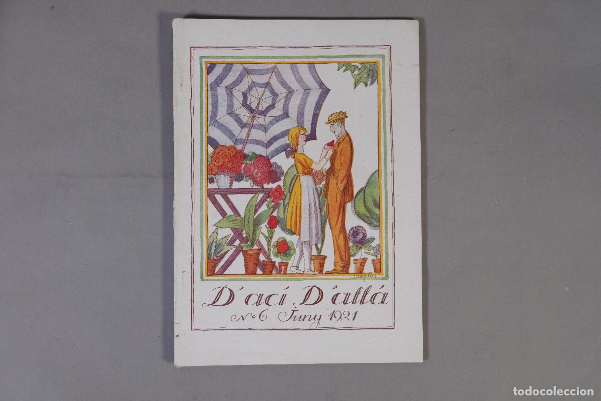 Coleccionismo de revistas y peri&oacute;dicos: D'Ac&iacute; d'All&agrave;. N&ordm; 6, juny - Editorial Catalana, 1921.