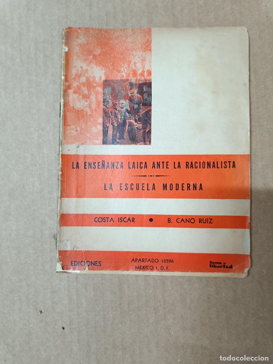 Coleccionismo de revistas y peri&oacute;dicos: ANTIGUA REVISTA LA ENSE&Ntilde;ANZA LAICA ANTE LA RACIONALISTA, ESCUELA MODERNA, ANARQUISTA DE MEXICO -P31