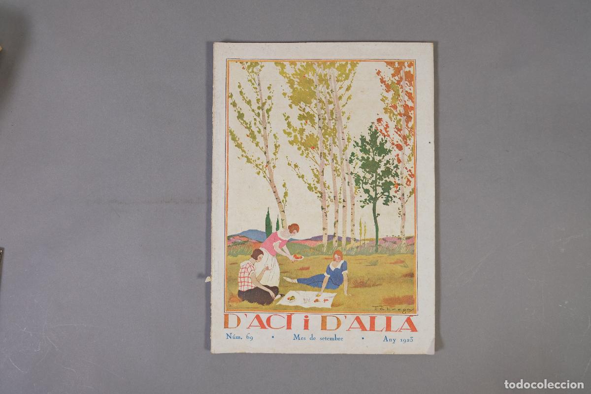 Coleccionismo de revistas y peri&oacute;dicos: D'Ac&iacute; i D'All&agrave;. N&ordm; 69, setembre - Editorial Catalana, 1923.