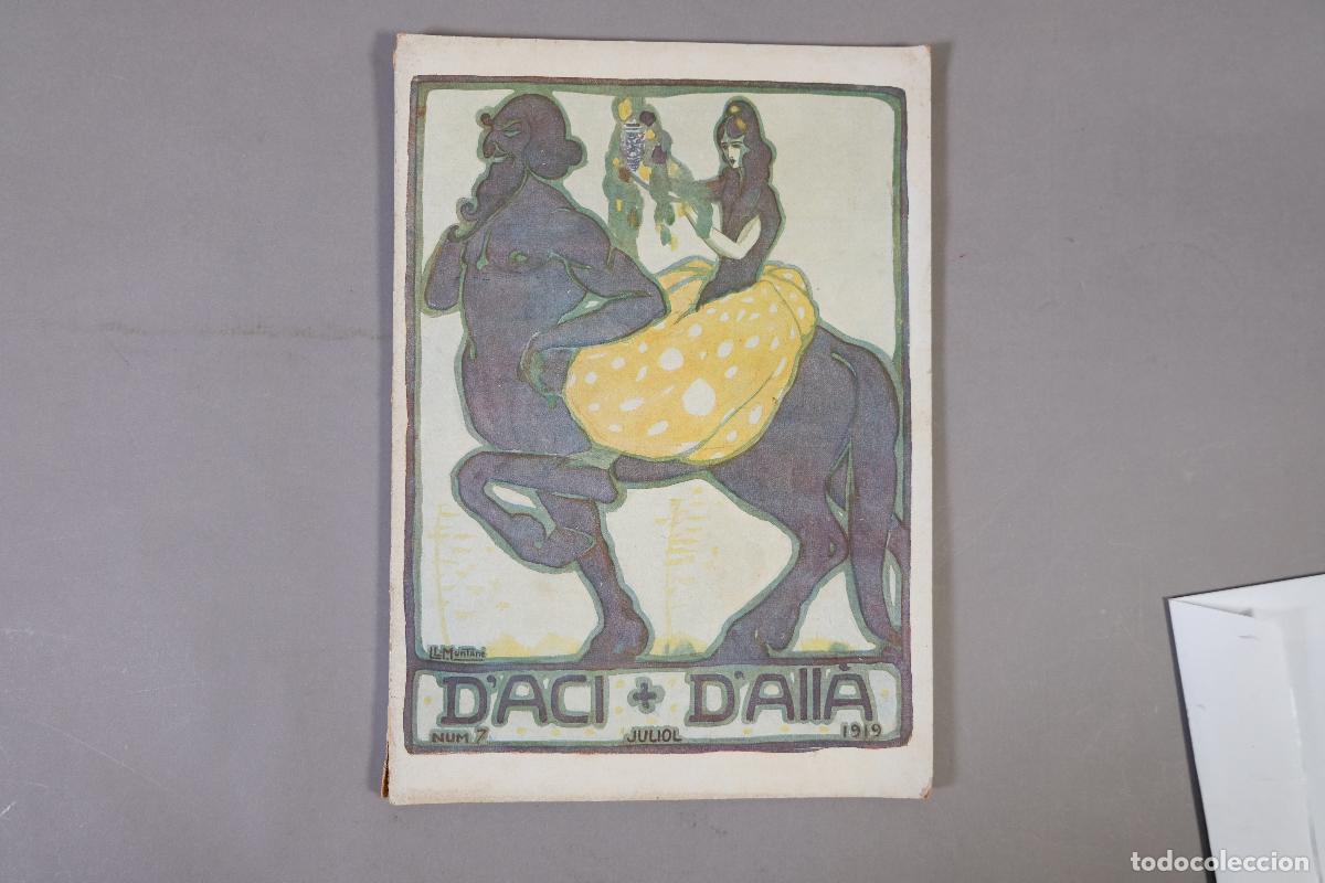 Coleccionismo de revistas y peri&oacute;dicos: D'Ac&iacute; d'All&agrave;. N&ordm; 7, juliol - Editorial Catalana, 1919.