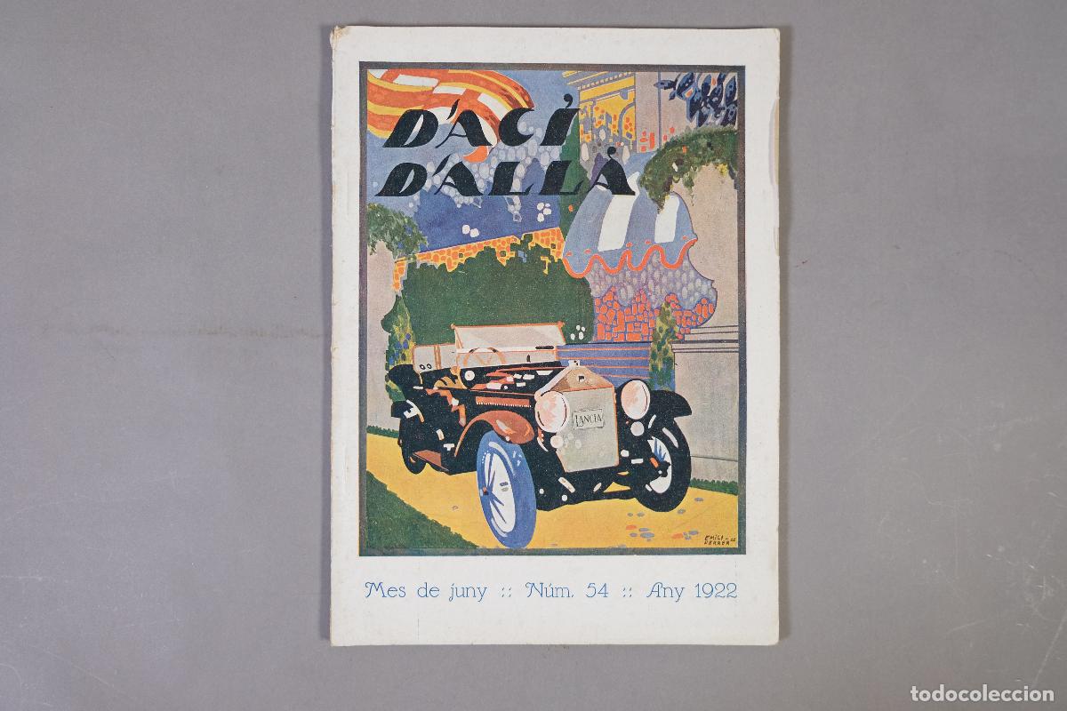 Sammeln von Zeitschriften und Zeitungen: D'Ac&iacute; d'All&agrave;. N&ordm; 54, juny - Editorial Catalana, 1922.