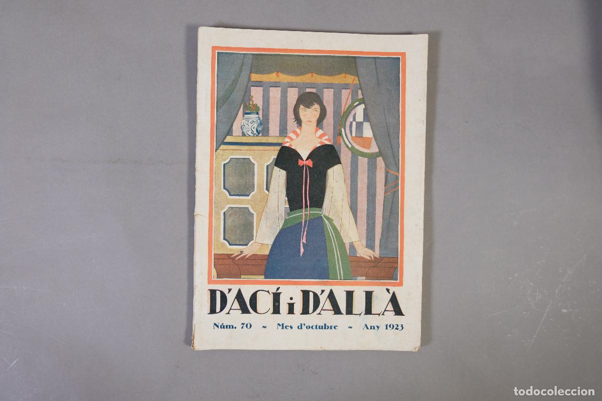 Coleccionismo de revistas y peri&oacute;dicos: D'Ac&iacute; i D'All&agrave;. N&ordm; 70, octubre - Editorial Catalana, 1923.