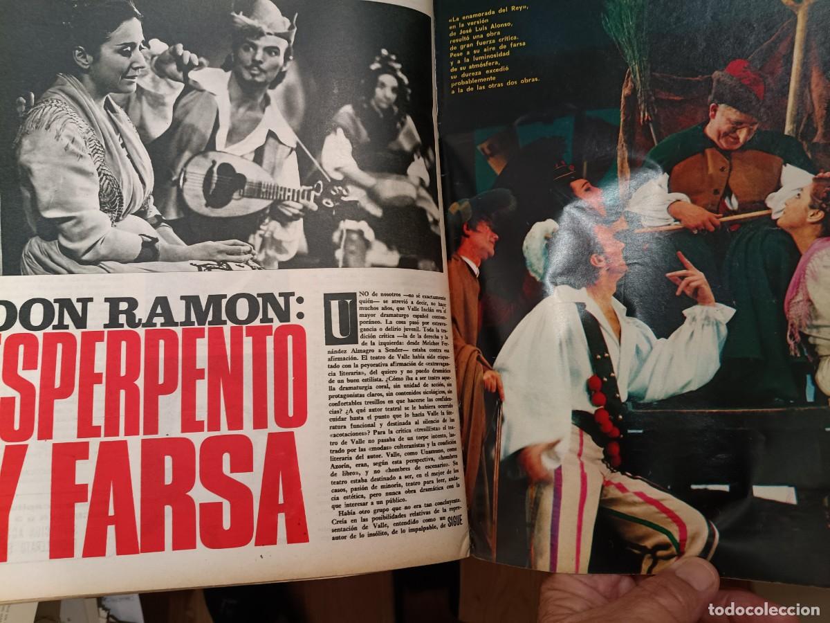 Collezionismo di Riviste e Giornali: ESTRENADOS TRES ESPERPENTOS DE VALLE INCL&Aacute;N. REPORTAJE DE 6 P&Aacute;GINAS DE TRIUNFO 1967