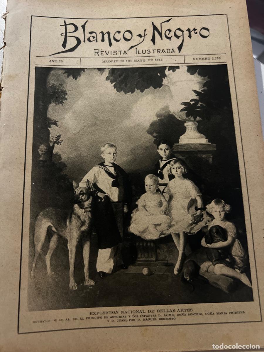Coleccionismo de revistas y peri&oacute;dicos: Revistas Blanco y Negro n&ordm; 1253. Madrid 23 Mayo 1915. Ver