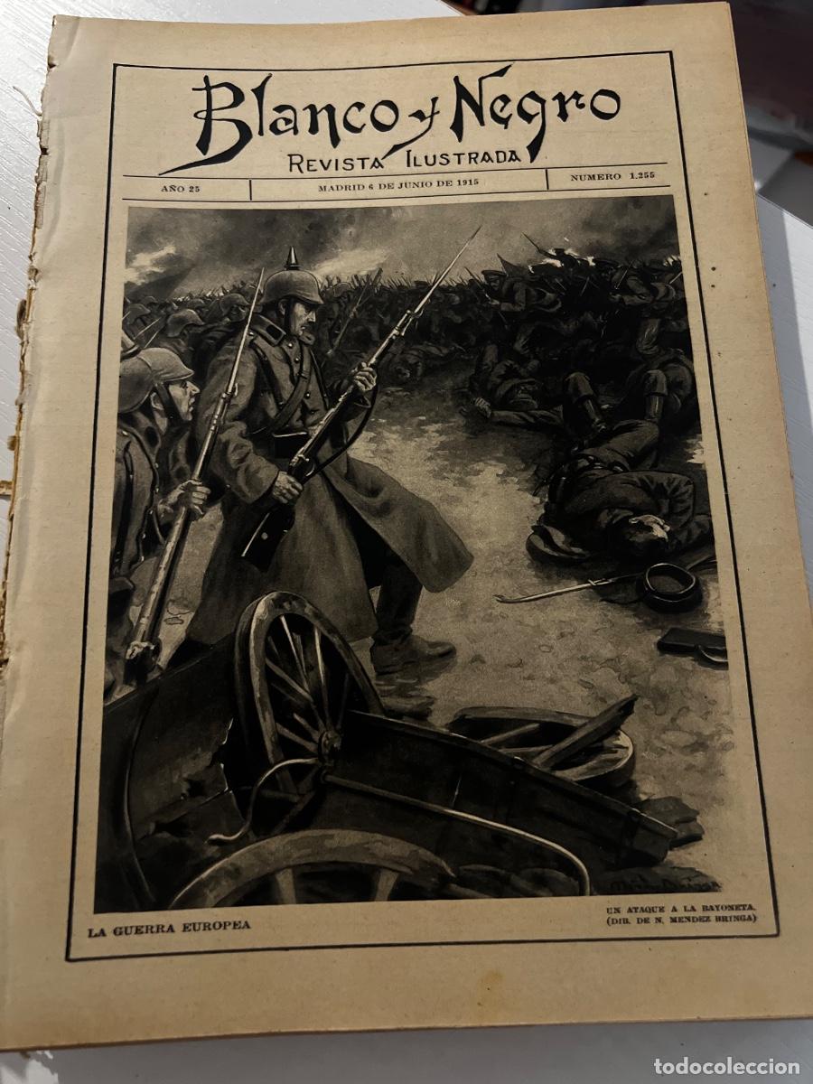 Coleccionismo de revistas y peri&oacute;dicos: BLANCO Y NEGRO. N&ordm; 1255. A&Ntilde;O 1915. C&Oacute;MO ESPA&Ntilde;A VOLVI&Oacute; A SER GRANDE. CASTILLA POR ESPA&Ntilde;A.